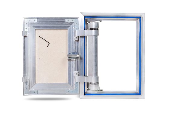 Люк под плитку усиленный Модерн 450х1200 нажимной