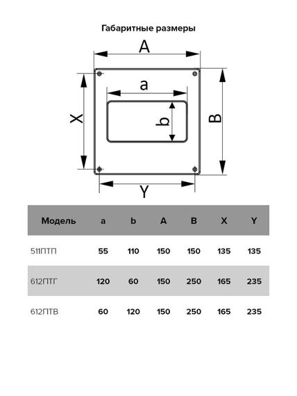 Площадка торцевая ПТВ фланец 60х120 вертикальная 180х250 пластик ERA