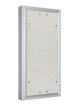 Люк ревизионный D Ceramo Optimum 200х400 скрыт.монтаж петля алюминий EVECS