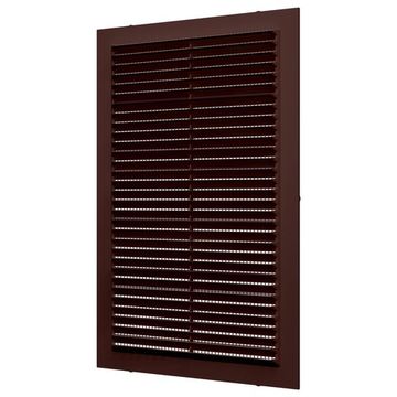 Решетка вентиляционная С сетка 185х285 пластик Brown ERA