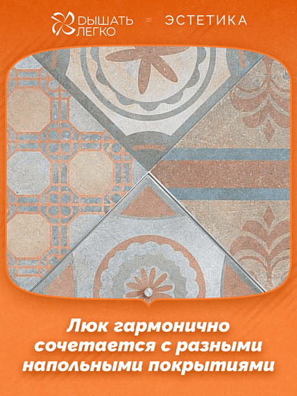 Люк напольный Премиум Смол 700х700