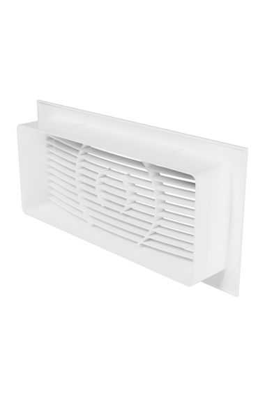 Решетка вентиляционная РСФ фланец 220х90 250x120 пластик ERA