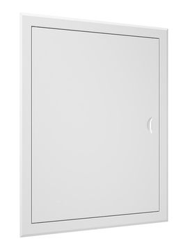 Люк ревизионный ЛТМп фланец 400х500 ручка магнит 460х560 окраш.сталь EVECS