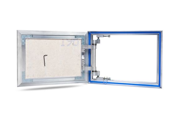 Люк под плитку Мозаика 400х300мм нажимной