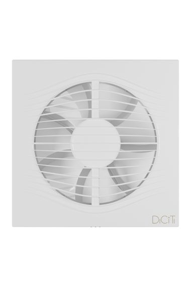 Вентилятор накладной SLIM D150 обратный клапан DICITI