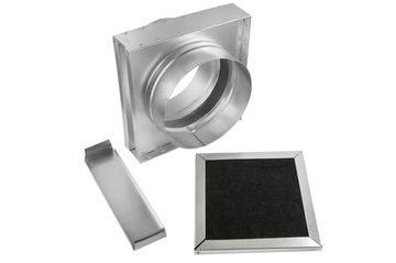 Кассетный угольный фильтр d 125мм