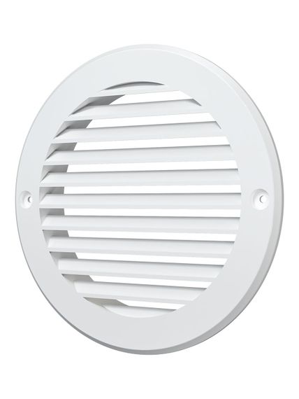 Решетка вентиляционная ARK фланец D125 D161 пластик AURAMAX