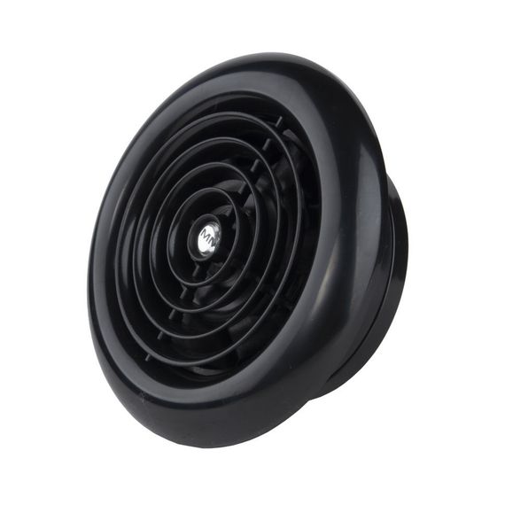 Накладной вентилятор MMotors JSC MM-100 черный круглый