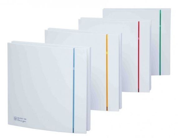 Вентилятор Soler &amp; Palau Silent Design 100 CHZ Silver (Таймер, Датчик влажности)