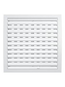 Решетка вентиляционная РРП разъемная регулируемая 250х250 пластик ERA