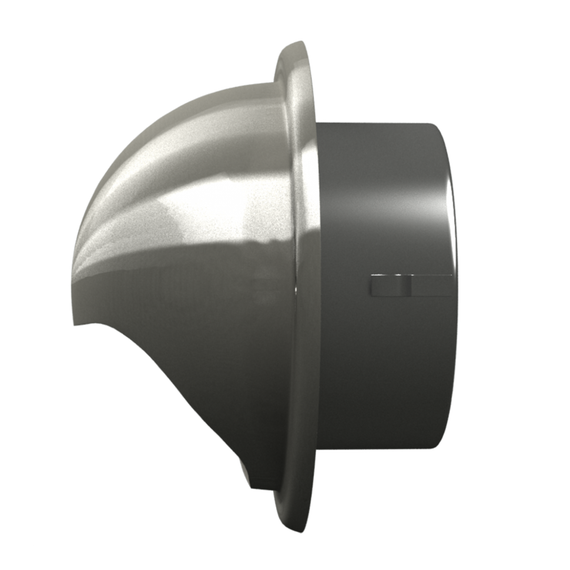 Выход стенной Airone ТС 250 из нержавеющей стали 250мм