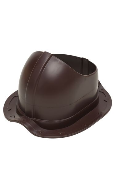 Готовый комплект, изолированный для кровли с профилем Монтеррей (Monterrey) и его аналогами d 110/160 мм, цвет коричневый RAL 8017, серия Static