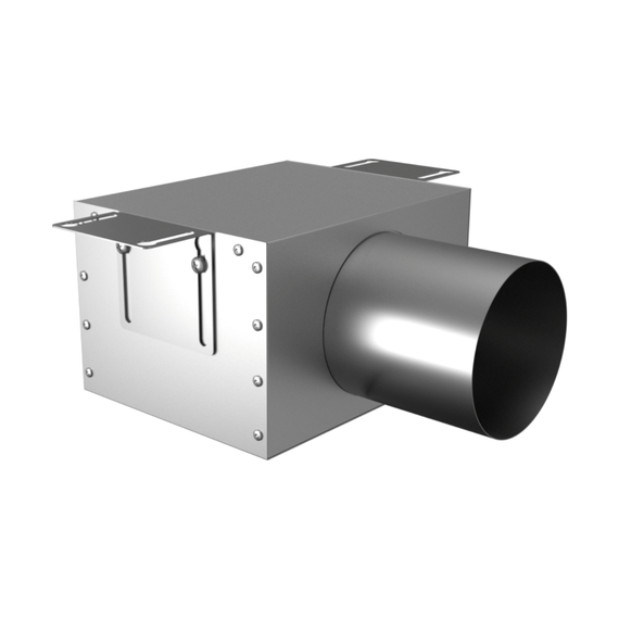 Provent VPD 125/90×1 адаптер (пленум) прямой круглый на 1 выход