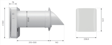 Бризер Airwoods VENT AV-EW8-DF