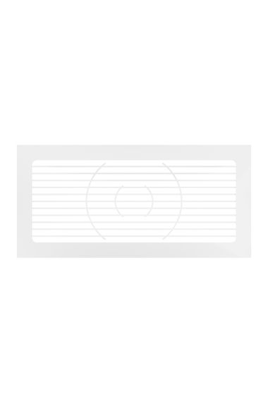 Решетка вентиляционная РСФ фланец 220х90 250x120 пластик ERA