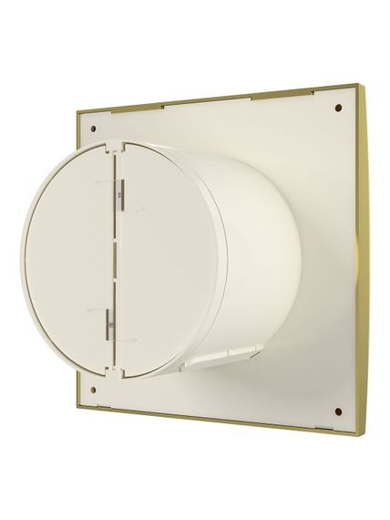 Вентилятор накладной AURA D100 обратный клапан Gold DICITI