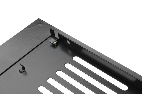 Решетка на магнитах Визионер МВМС-М 600х100 мм Черная матовая