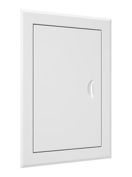 Люк ревизионный ЛТМ фланец 200х300 ручка магнит 260х360 окраш.сталь EVECS