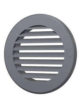 Решетка вентиляционная РКН фланец D100 D136 ASA Gray ERA