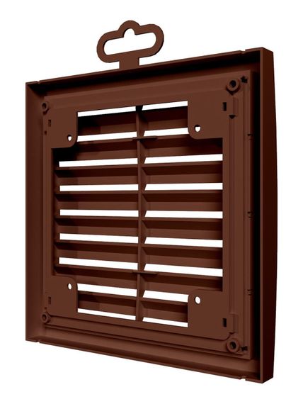 Решетка вентиляционная РРН разъемная 150х150 ASA Brown ERA