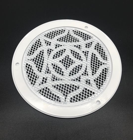 Решетка стальная на магнитах КП 120 Восток, сетка белая