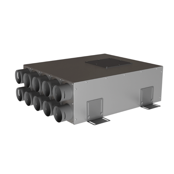 Provent KV 160/75×10 коллектор металлический на 10 выходов