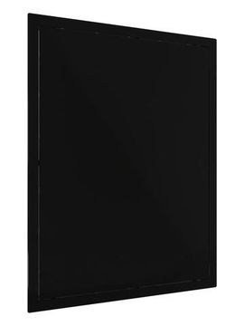 Люк ревизионный LN фланец 300х400 нажимной 327х427 пластик Black EVECS
