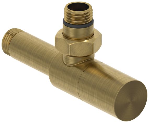 Вентиль Сунержа угловой цилиндр (G 1/2" НР х G 1/2" НР)