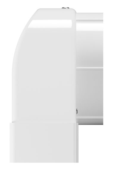 Решетка вентиляционная теневая SH 60х204 сетка разъемная на магнитах D100 ERA