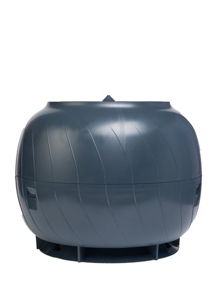 Дефлектор статический (колпак), Ø 160 мм серый графит RAL 7024, серия Static