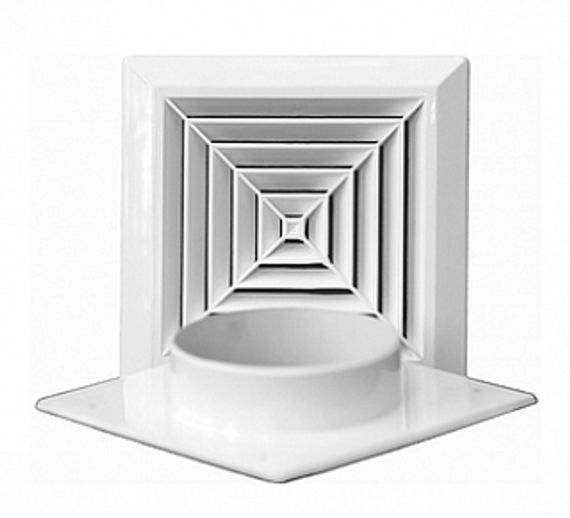 Решетка с фланцем ПК 200х150