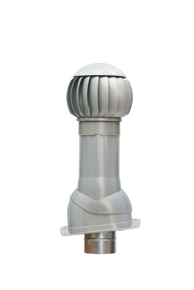 Комплект RRTV D160 для металлочерепицы Monterrey пластик Silver ERA