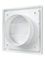 Выход стенной КФ фланец D100 жалюзи 150x150 ASA ERA