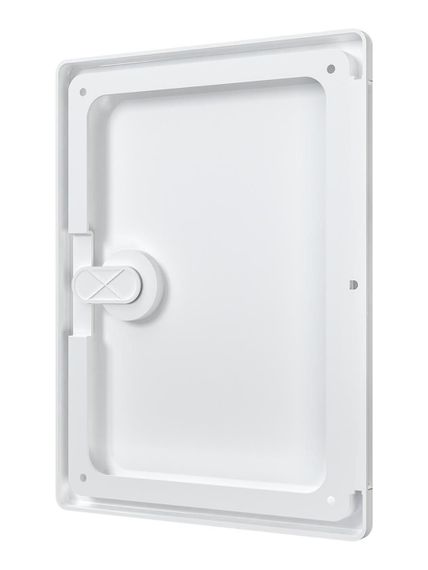 Люк ревизионный ЛТП накладной ручка-задвижка 150х200 пластик EVECS