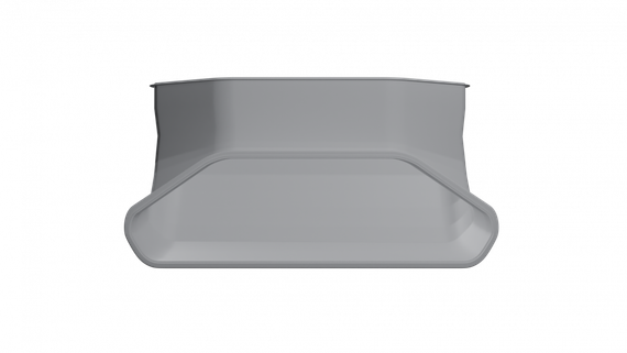 Отвод 90° в вертикале Flexag PP/FL-AT90-V