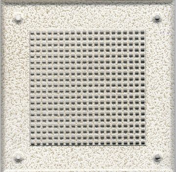Решётка 150*150 белый антик, мелкая клетка