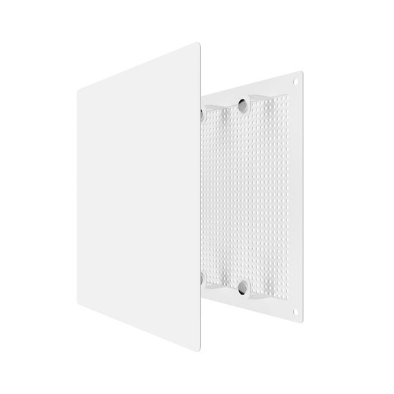 Решетка вентиляционная RVM сетка разъемная на магнитах 170х170 окрашсталь ERA