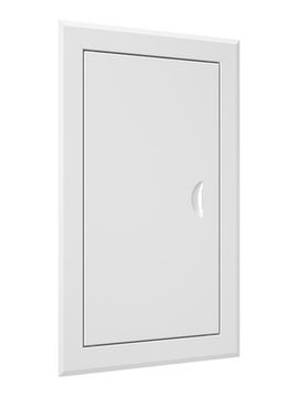 Люк ревизионный ЛТМп фланец 200х350 ручка магнит 260х410 окраш.сталь EVECS