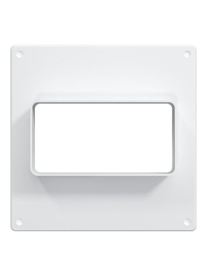 Площадка торцевая ПТП фланец 55х110 150х150 пластик ERA