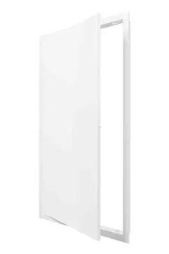 Люк ревизионный LN фланец 300х500 нажимной 327х527 пластик EVECS