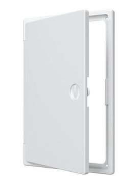 Люк ревизионный ЛТП накладной ручка-задвижка 200х300 пластик EVECS