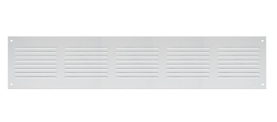 Решетка радиаторная Europlast MR5010 белая алюминиевая