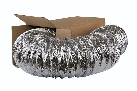 Воздуховод АПЛ203 (Эконом) Airone d203мм гибкий армированный, металлизированная пленка 70 мкм L 10м