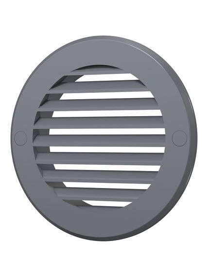 Решетка вентиляционная РКН фланец D100 D136 ASA Gray ERA