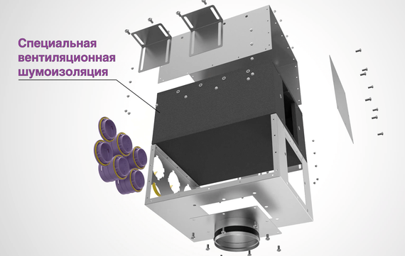 Provent KV 200/90×8 коллектор металлический на 8 выходов