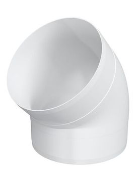 Колено ККП D125 45° пластик ERA