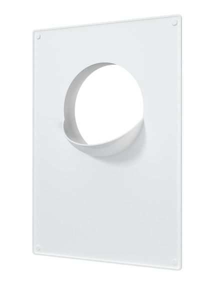 Площадка торцевая ПТП фланец D100 180х250 пластик ERA