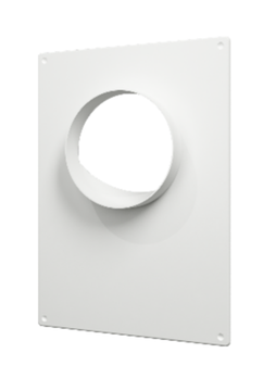 Площадка торцевая ПТП фланец D120 180х250 пластик ERA