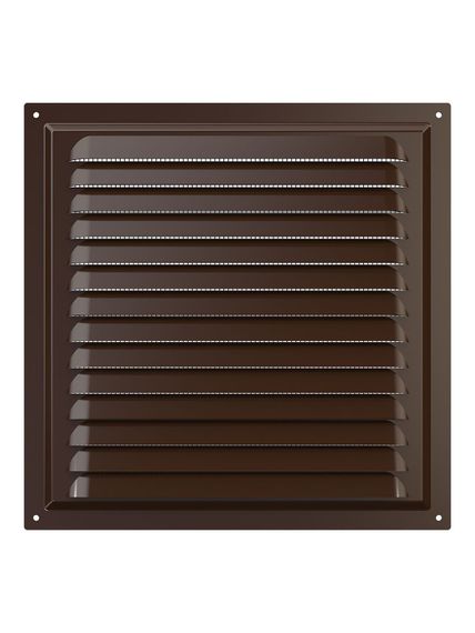 Решетка вентиляционная МЭ сетка 250х250 окрашенная сталь Brown ERA