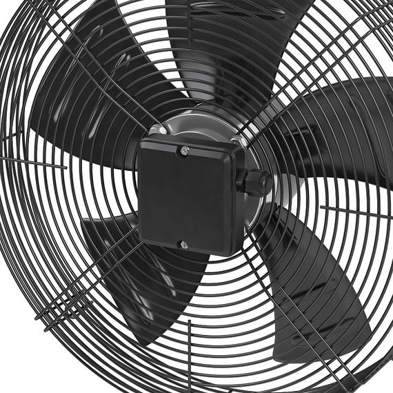 Осевой вентилятор с защитной решеткой Ровен YWF(K)2D-300-Z (Axial fans) всасывание